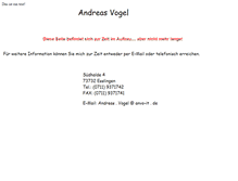 Tablet Screenshot of anvo-it.de